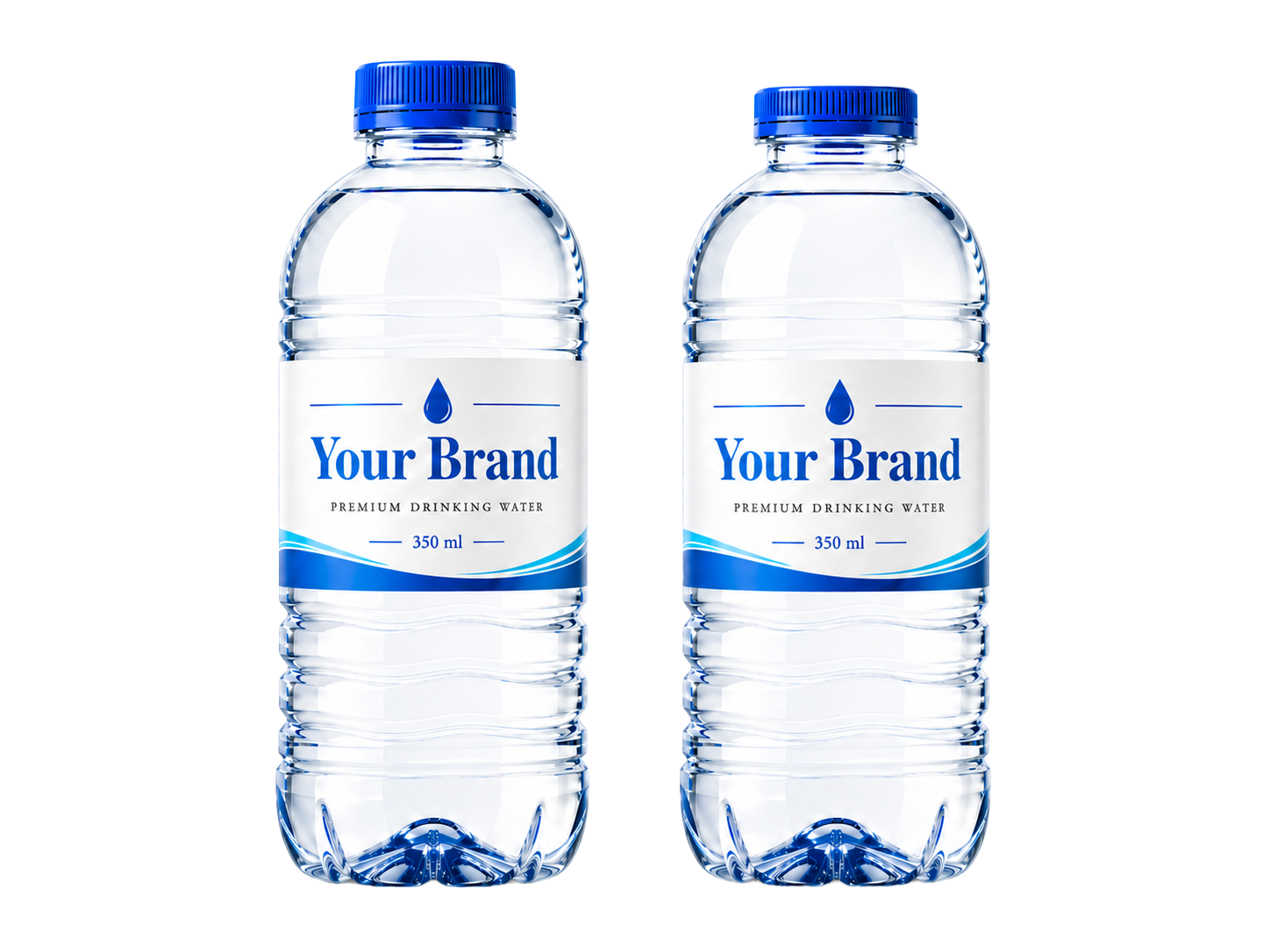 SoftDrink 350 ml bottles — long-cap and short-cap options
